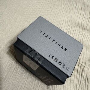 Artisan Silver and Black Lens Box